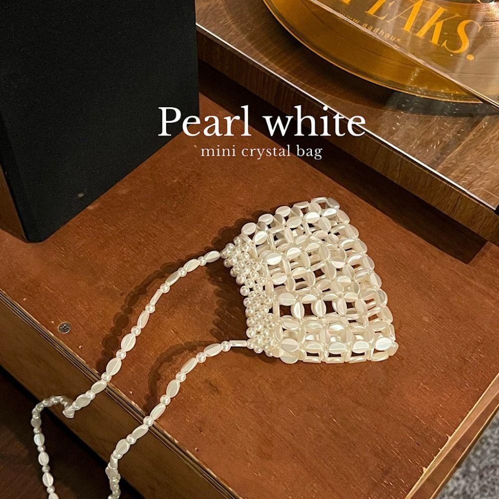 Shiny Sequin Shoulder Bag Bohemian Style Crossbody Bag Vintage Bead Handbag  Travel