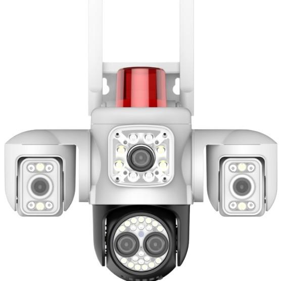 Yoosee 6MP 4G Surveillance Camera with 10x Zoom and 4-Lens Configuration