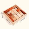 1-Box Wooden Creative Large-Piece Building Blocks Toy Set, Children's Educational Block Stacking Game