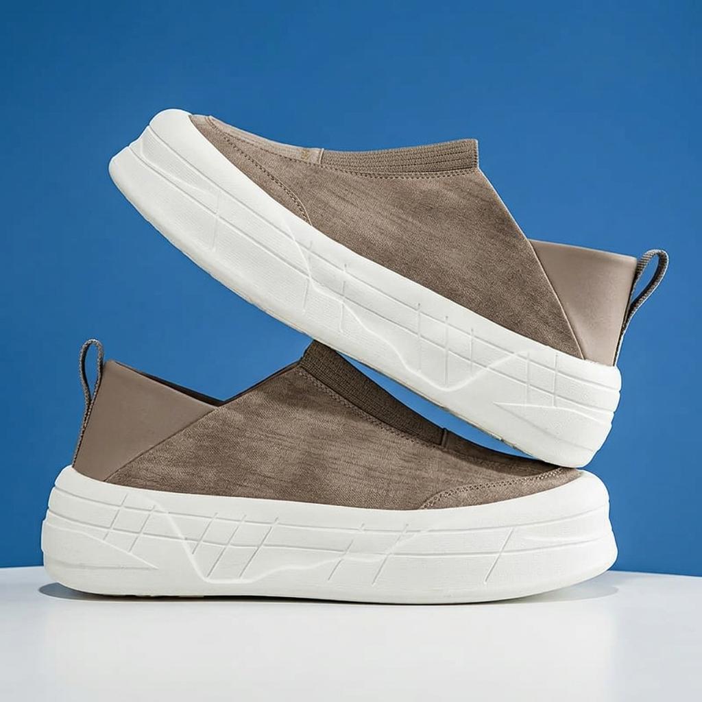 Men Slip On Mesh Board Shoes Breathable Casual Sneakers Lightweight Summer Walking Shoes 39 To 44 39