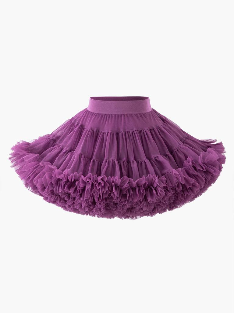 Adult Lolita Princess Tutu Skirt - Cute and Versatile Half-Body Design