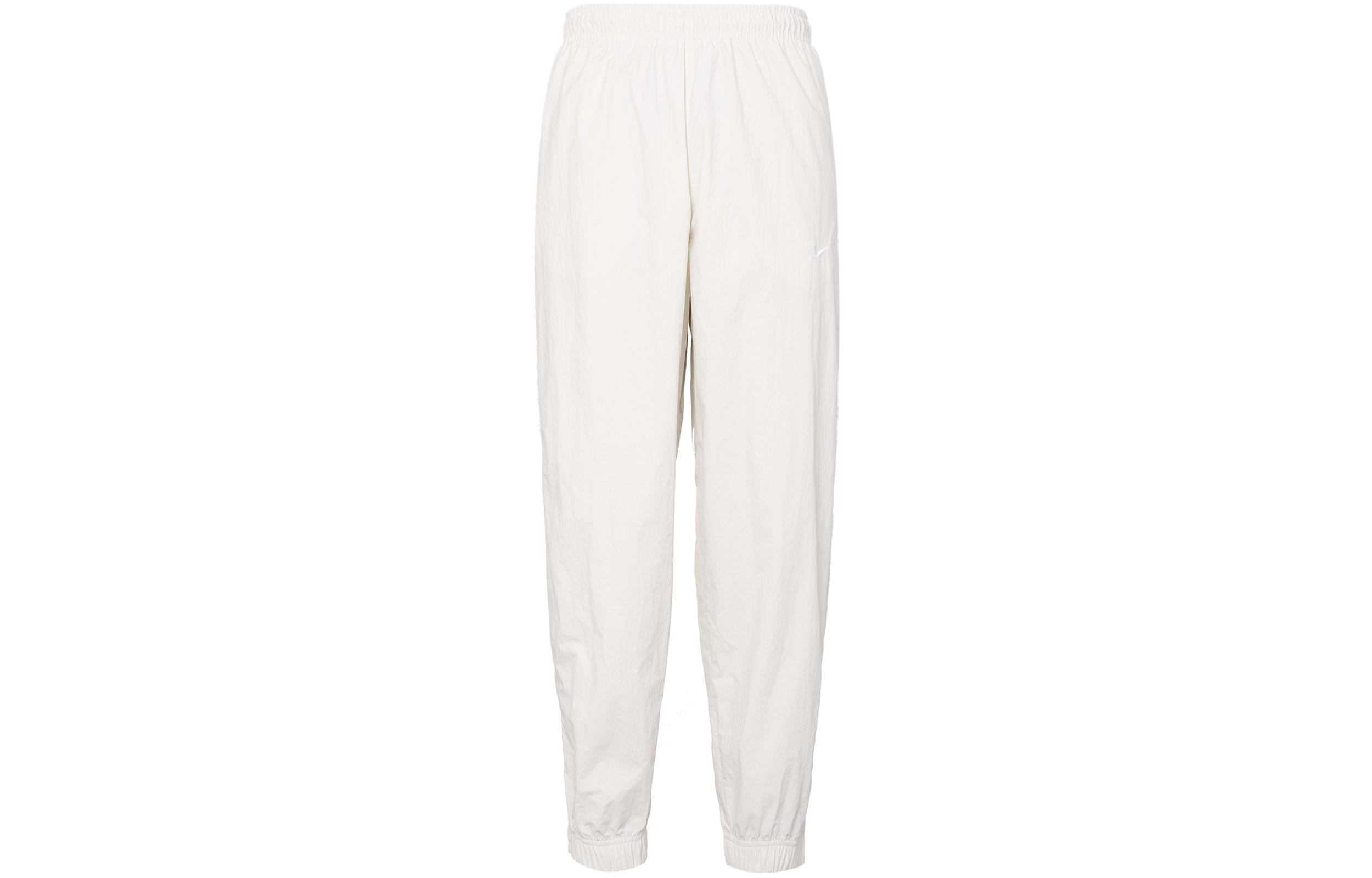 Nike Knitted Sweatpants Men s White Moderate Cuffed Pants DQ6572-030 XL