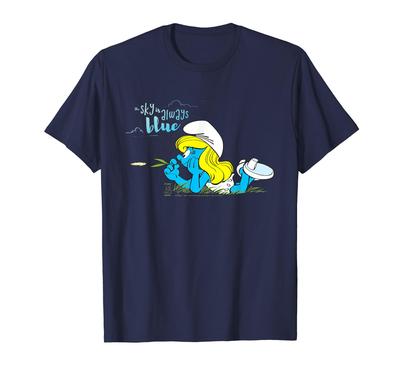 Smurfs The Smurfs Smurfette The Sky Is Always Blue T-shirt