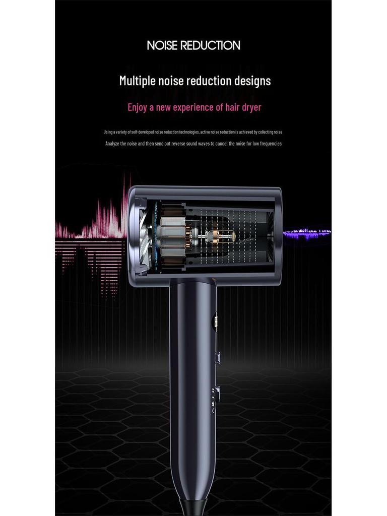 Youteng High-Power Dual-Temperature Hair Dryer with Negative Ion Care