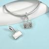 925 Silver Music Instrument Charms Piano Headphone Trumpet Violin Pendant Beads DIY Bracelet Necklace Gift for Her