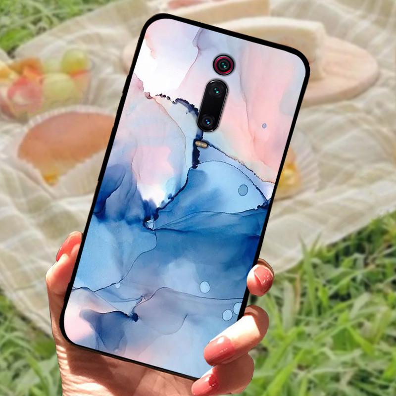For XIaomi Mi 9T / Mi9T Pro Case Cover 9 T 9T Silicone Soft Marble Black Bumper Funda Coque for Xiaomi Redmi K20 Pro Protective