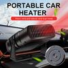 Car Heater 12V/24V 120W 200W Portable Auto Heater 2 IN 1 Electric Cooling Heating Fan Auto Windshield Defroster Demister Heater