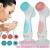 Electric Silicone Cleansing Brush Ultrasonic Facial Pore Cleaning Tool Beauty Instrument