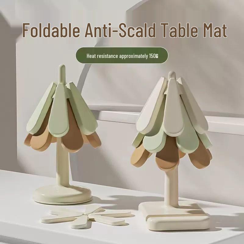 

Роскошный маленький набор термостойких обеденных салфеток с рисунком дерева Ivory [Single Piece]