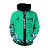 Anime Demon Slayer Kimetsu No Yaiba 3D Hoodie Sweatshirts Agatsuma Zenitsu Tomioka Giyuu Cosplay Men Coat Outfit