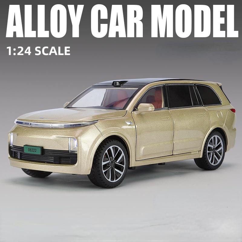 1/24 LI L9 Oyuncak Araba Modelleri Alaşım Döküm Simülasyon Ses Işık Geri Çekmeli Model Araba Oyuncakları Erkekler İçin Doğum Günü Koleksiyonluk Hediyeler