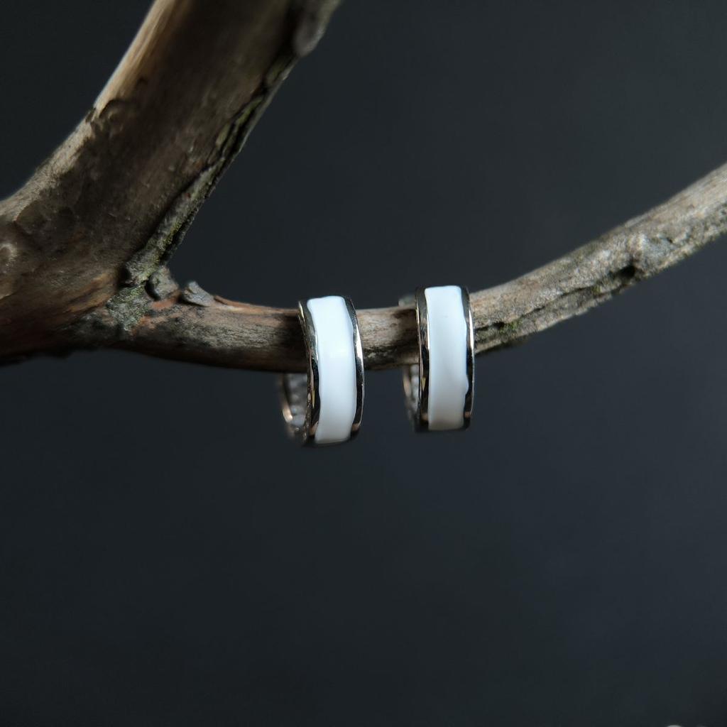 Silver Earrings with Cubic Zirconias, Emallu (60002197)