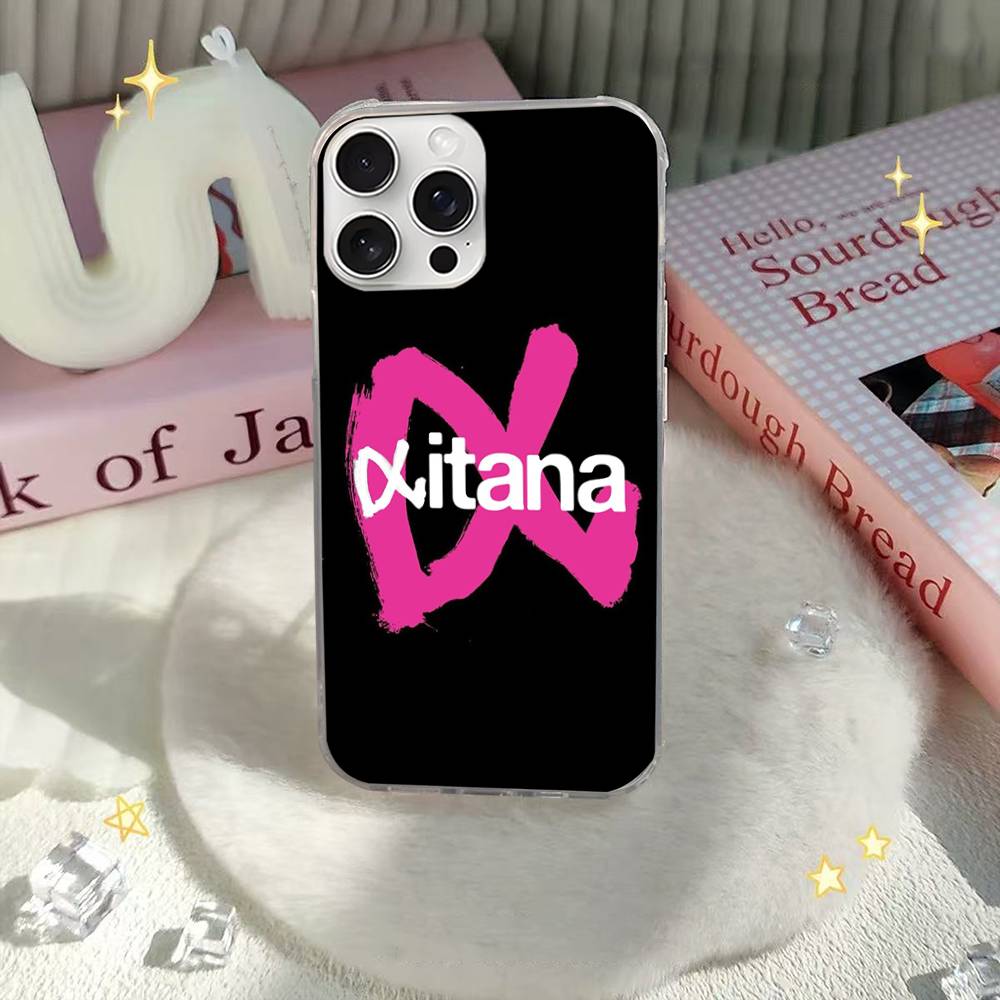 

Singer A-Aitana Alpha Phone Case For iPhone 11 12 13 14 15 16 17 Plus Pro Max Satin Laser Glossy Cover iPhone 17 Air