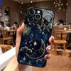 Sonne Mond Stern gehärtetes Glas Handyhülle geeignet für iPhone 17/16/15/14/13/12/11ProMax All-inclusive Anti-Fall Rückseite