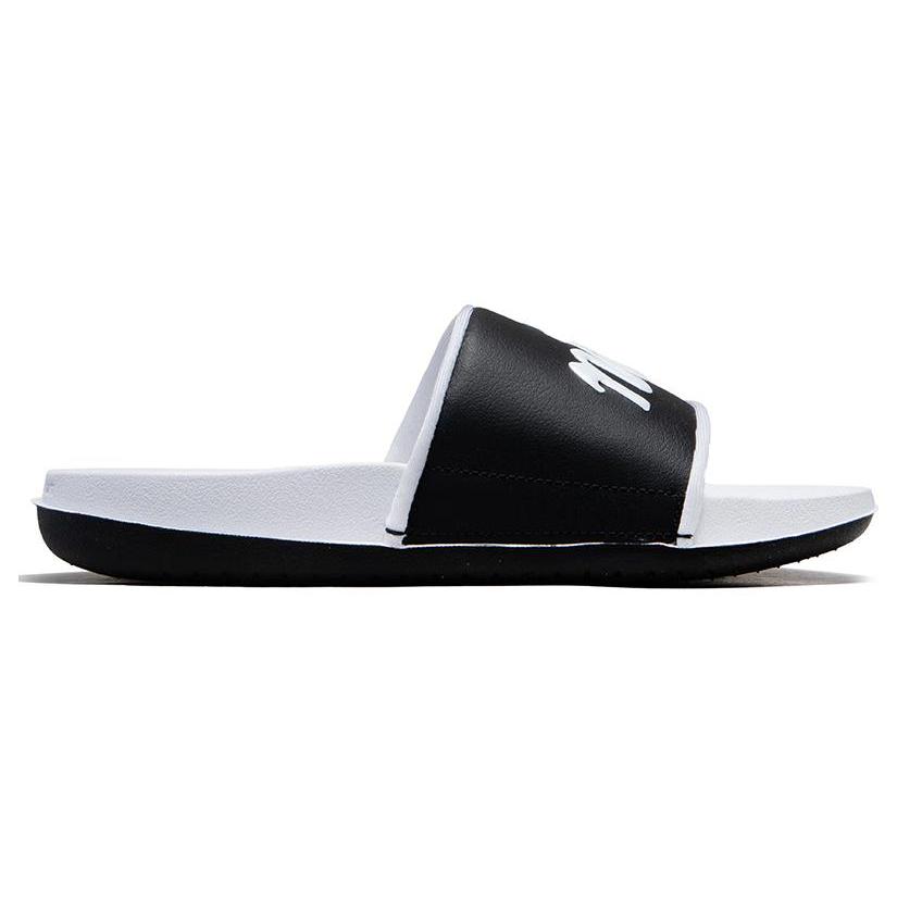 New Nike Offcourt Slides 'White Black Mismatched' Women's FQ7646-100