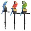 LED Parrot Lamp Lawn Light Energy-Saving Auto On/Off Outdoor Waterproof Solar Powered Garden Landscape Lamp