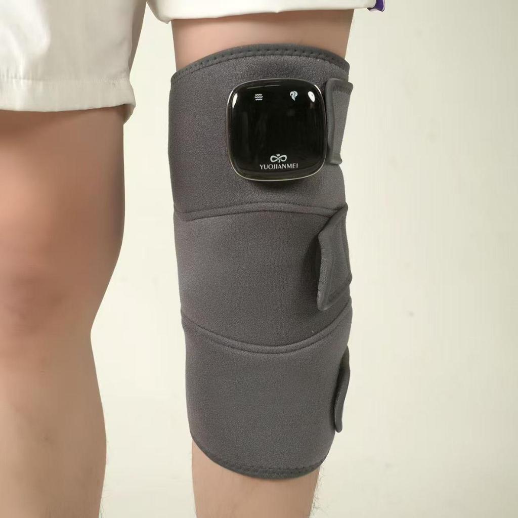 Magnetic Knee & Shoulder Massager with Heat, Rotation, and Vibration - Electric Therapy for Joint Pain Relief