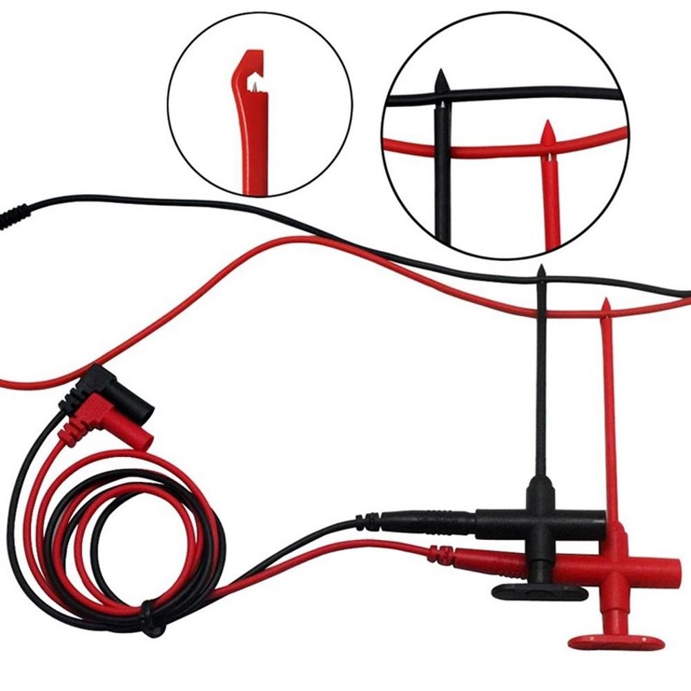

Copper Nickel Plated Digital Multimeter Probes with Steel Needle Piercing Hook and Clip for Reliable Conductivity China Mainland