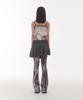 Myullib Unbalance Skirts/Navy