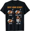 Basset Hound Security Funny T-Shirt Classic T-shirt