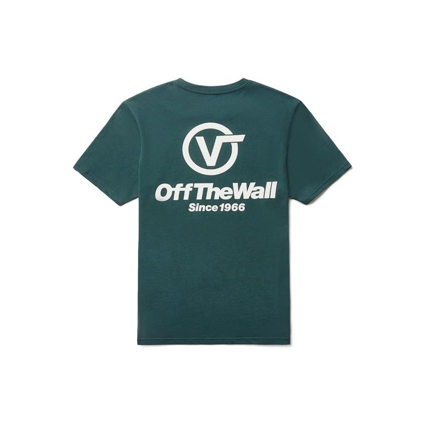 

Vans Logo Printed Crew Neck Short Sleeve T-Shirt Men T-Shirts Green VN0A48B5TTZ S