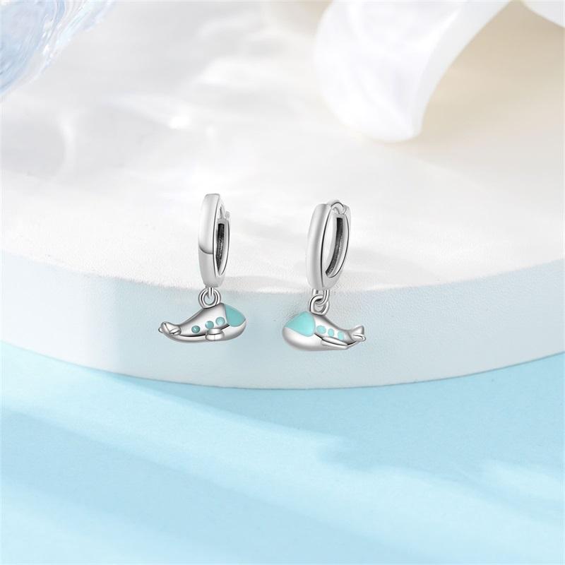 Travel plane Earrings for Women Girls Trendy Fashion Jewelry High Quality Dainty Elegant Gift