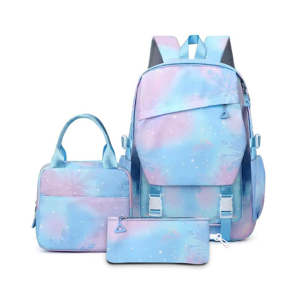 Stitch School Backpack - Lightweight, Large Capacity for Grades 1-6 Boys & Girls
