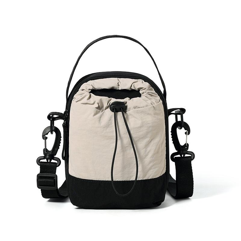 Leichte Handy-Tasche Damen Mehrschichtige Schulter-Umhängetasche Sport Wasserflaschentasche