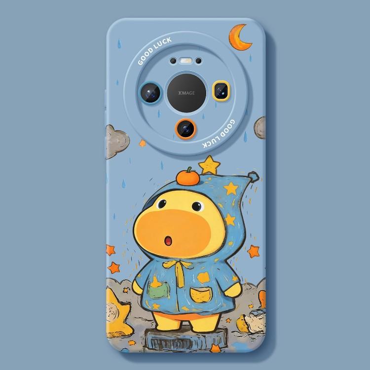 Lulu is suitable for Huawei mate11 mobile phone case, the new 11promax silicone 11 cartoon with lanyard 11 protective case.