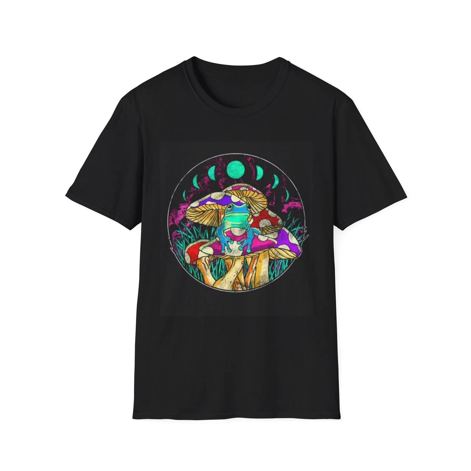 Men s and Women s T-shirts Trippy Toad Mushroom Graphic XXL
