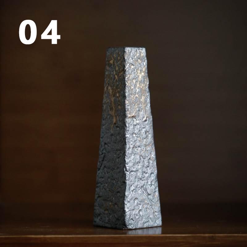 Japanese Abstract Ikebana Ceramic Vases Tea Ceremony Zen Meditation Decor Flower Frog Pottery Home Garden Kenzan Crafts