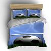 Soccer ball and grass. Bedding sets Duvet cover sets Duvet covers Pillowcases(1 * Duvet Cover 2 * Pillowcases without duvet insert)