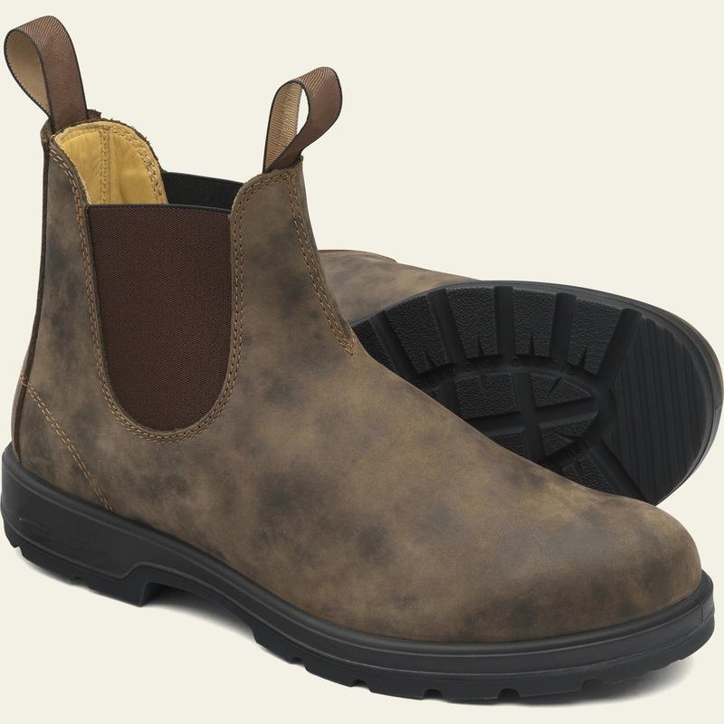 Men New Fashion Pu Leather Slip -On Ankle Boots Pointed Toe Low Heel Shoes Male Casual Classic Retro Style Chelsea Boots 35 -49