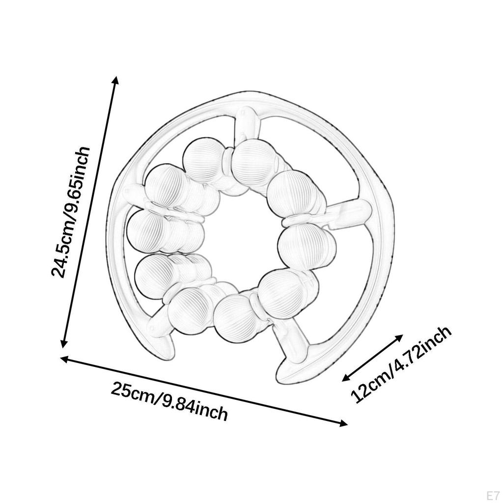 30 Roda Massagem Rolo de Pernas Pinça Portátil Multifuncional Fáscia para Braço Casa