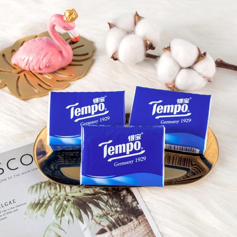 Tempo Unscented 4-Ply Pocket Tissues