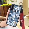 Anti-knock Ring Phone Case For TCL 20 SE Phone Holder Back Cover Elderly lady Dirt-resistant Protective Lanyard Silicone