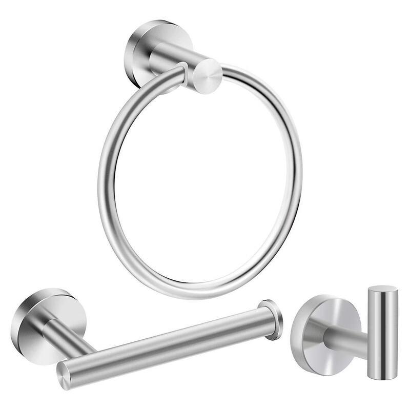 Yipan Stainless Steel Brushed Towel Rack Set