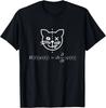 2026 Summer Unisexs Funny Schr Dinger Cat Quantum Mechanics Letter Printed Round Neck Tshirt Neutral 100 Cotton Short Sleeve