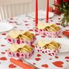 12Pcs/Set Boat-Shaped Trays Disposable Paper Food Trays Paper Disposable Food Trays  Wedding Party