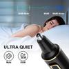 XOOMRSCP Nose Hair Trimmer for Facial Hair Trimmer with IPX7 Waterproof Dual Edge Blades Men,Professional