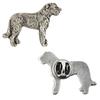 Irish Wolfhound I - Dog Brooch In a Gift Box, Elegant Pin, Lapel Pin for Brand Jacket