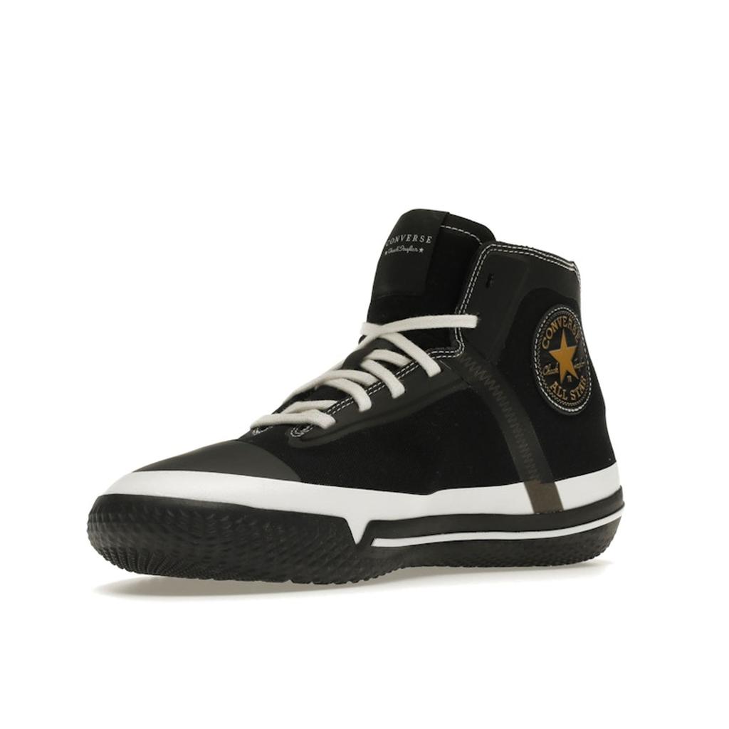 Converse All Star Pro BB High Black White Unisex Sneakers Gold 170423C