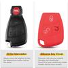 For Mercedes-Benz Cl55 Cl600 Cl65 C230 C240 C280 C320 3 Button Silicone Remote Key Cover Protector Shell Case Fob