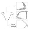 Steering Wheel Frame Trim Stylish   Installation Sy Installation   W447 2014 2017 Material Silver Abs 210G 210G