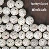 Star Moon Bodhi Seed 10MM Round Beads for DIY Buddhist Bracelets - 108 Smooth White Beads