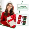 Neues Weihnachten Gesichtstuch Weihnachtsdeko Rot Weihnachtsmann Neujahrsgeschenk Zuhause Badezimmer Hände waschen Gesichtstuch Tuch Mann Frau