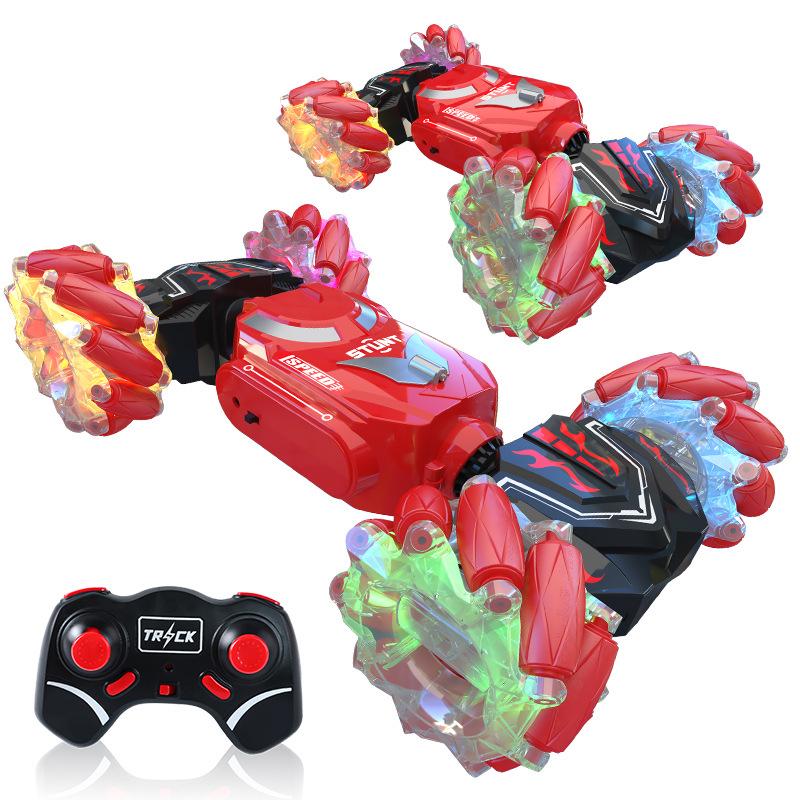 

Радиоуправляемая трюковая машинка с деформацией, распознающая жесты - большая внедорожная игрушка для детей с полным приводом