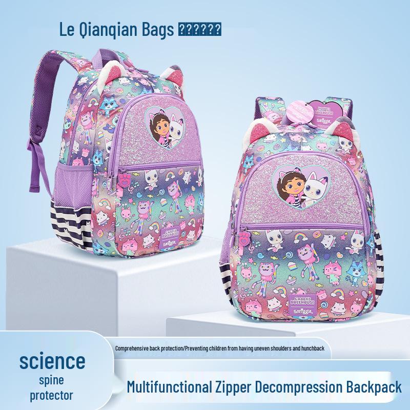 2025 Smiggle Super Light Australian Backpack for Girls, Grades 3-6