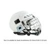 Hockey Helmet Headgear with Chin Strap Professional Roller Skating Helmet Hockey Accessory for Dryland Hockey Match Training
