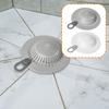 Bathtub Drain Hair Stopper Reusable Round Portable Easy To Clean Kitchen Sink Cover